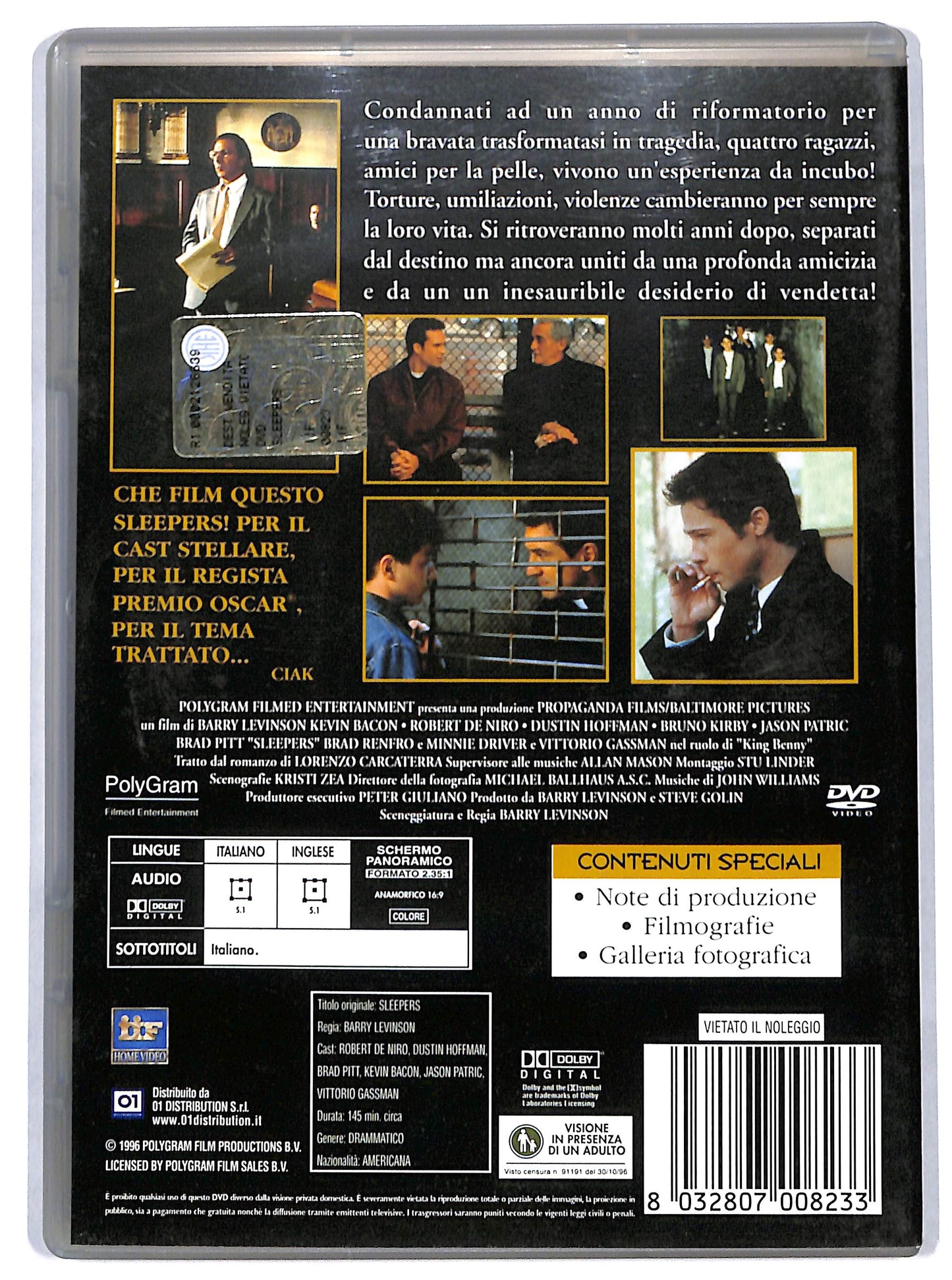 EBOND Sleepers Special Edition DVD DB713441