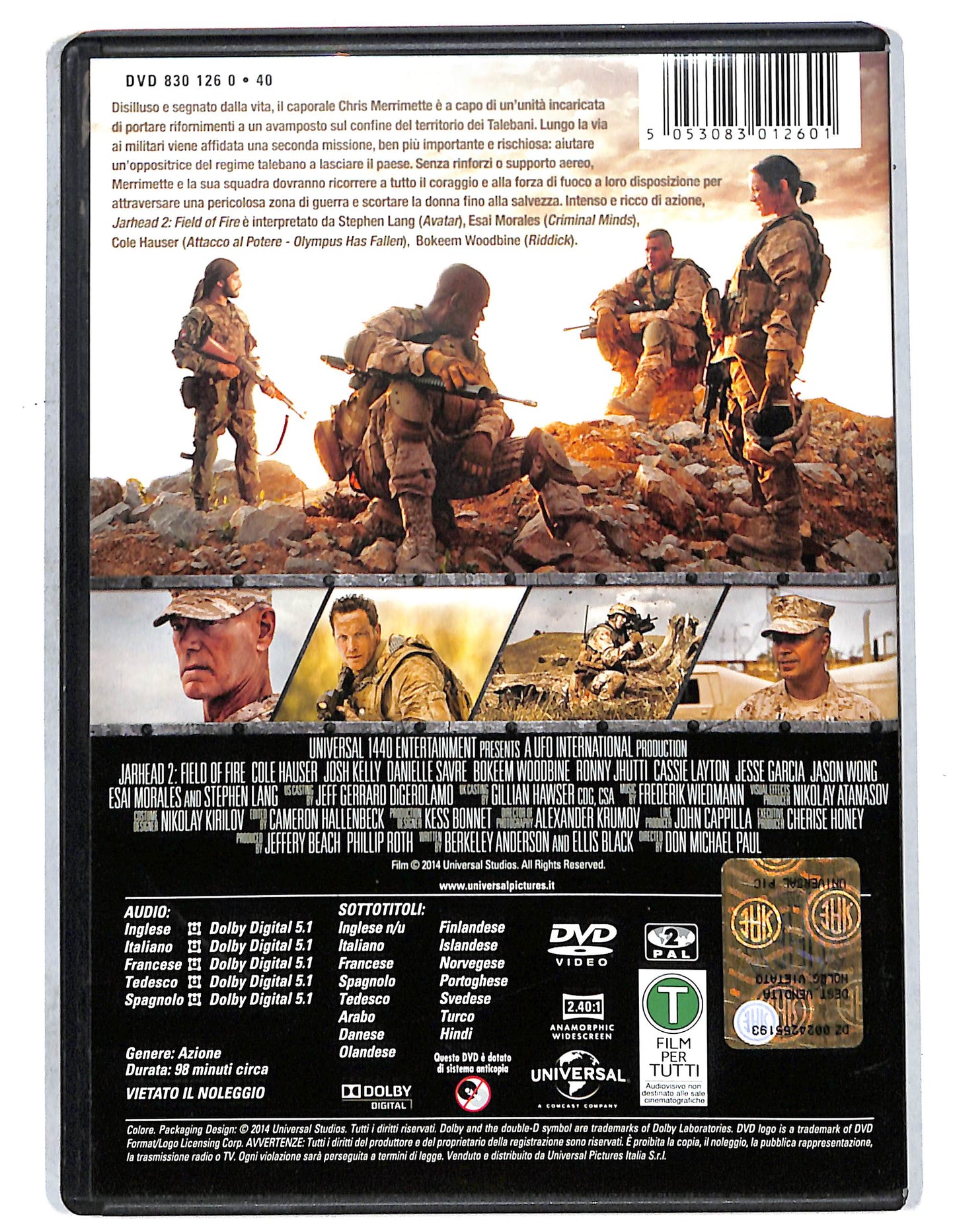 EBOND Jarhead 2: Field Of Fire DVD DB713452