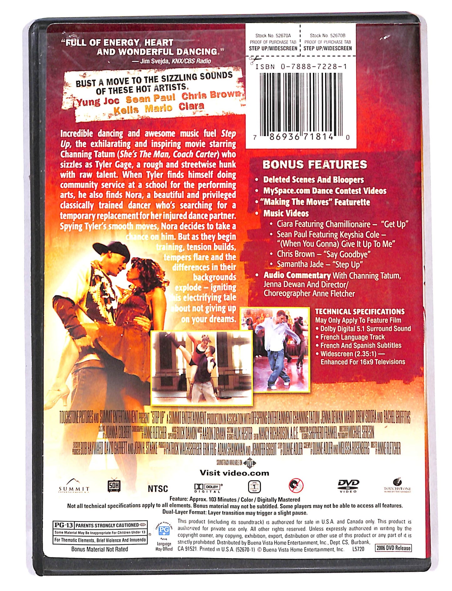 EBOND Step up Edizione UK DVD DB713606