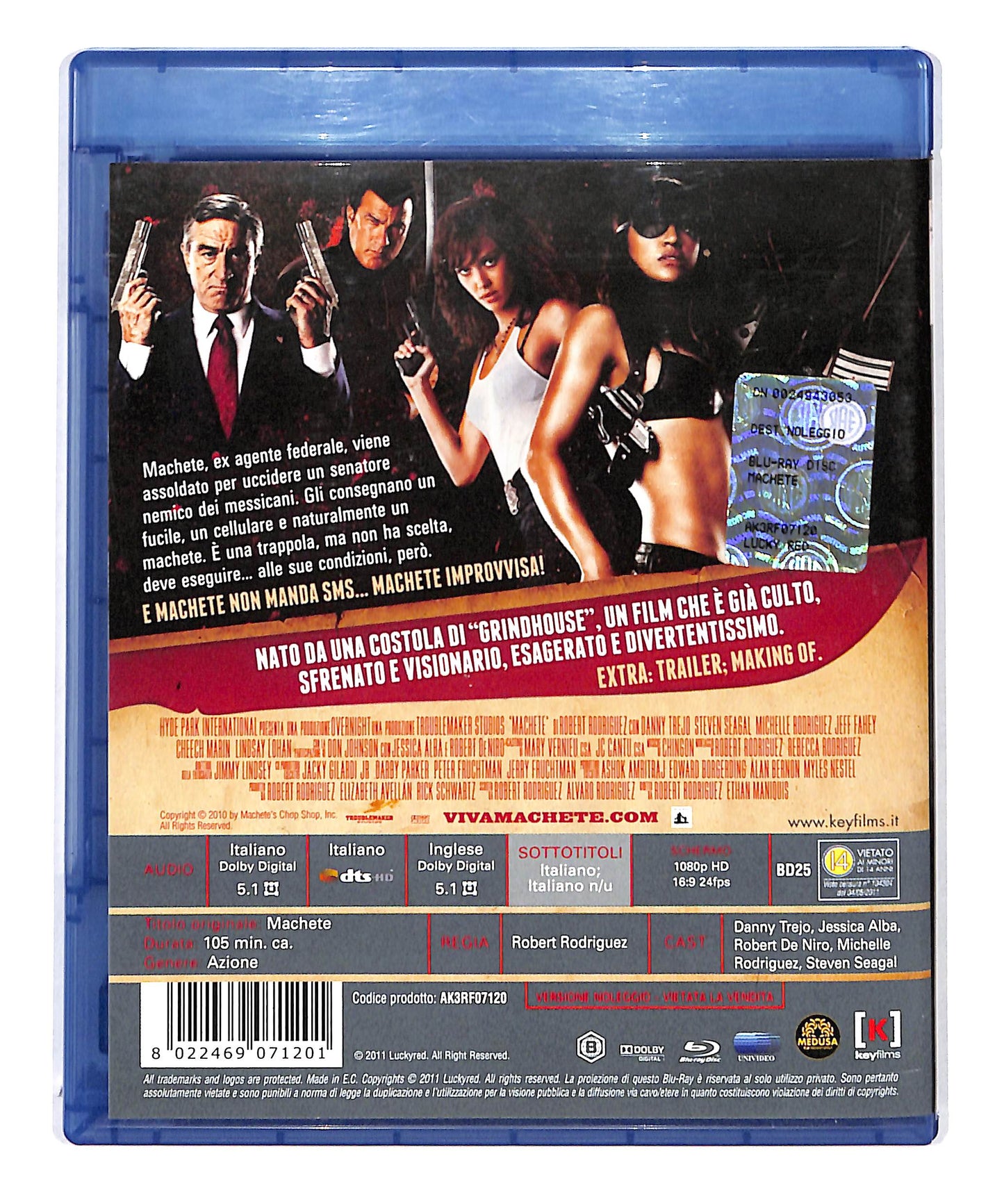 EBOND Machete NOLEGGIO BLURAY DB713717