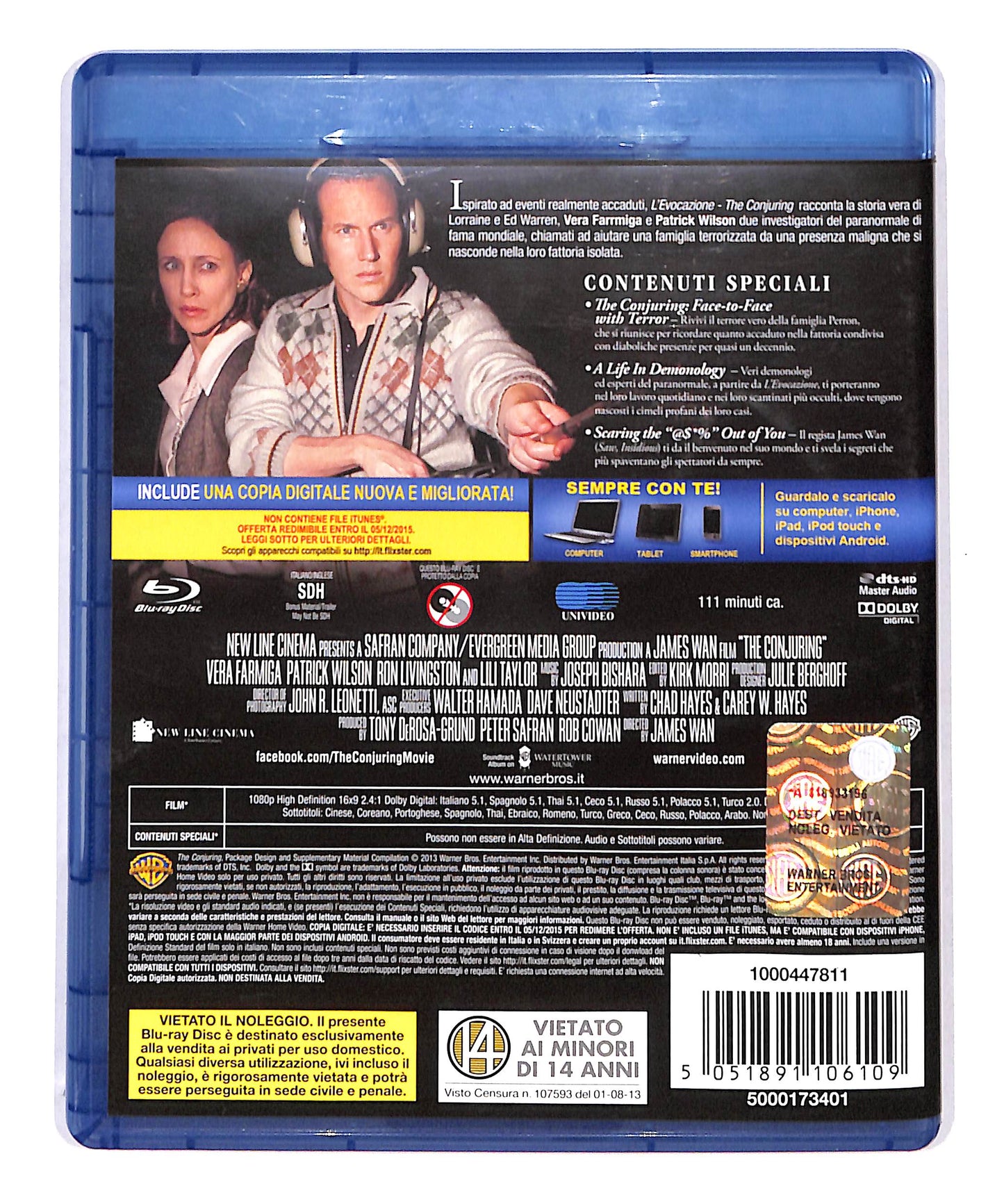 EBOND L'evocazione - The Conjuring NOLEGGIO BLURAY DB713722