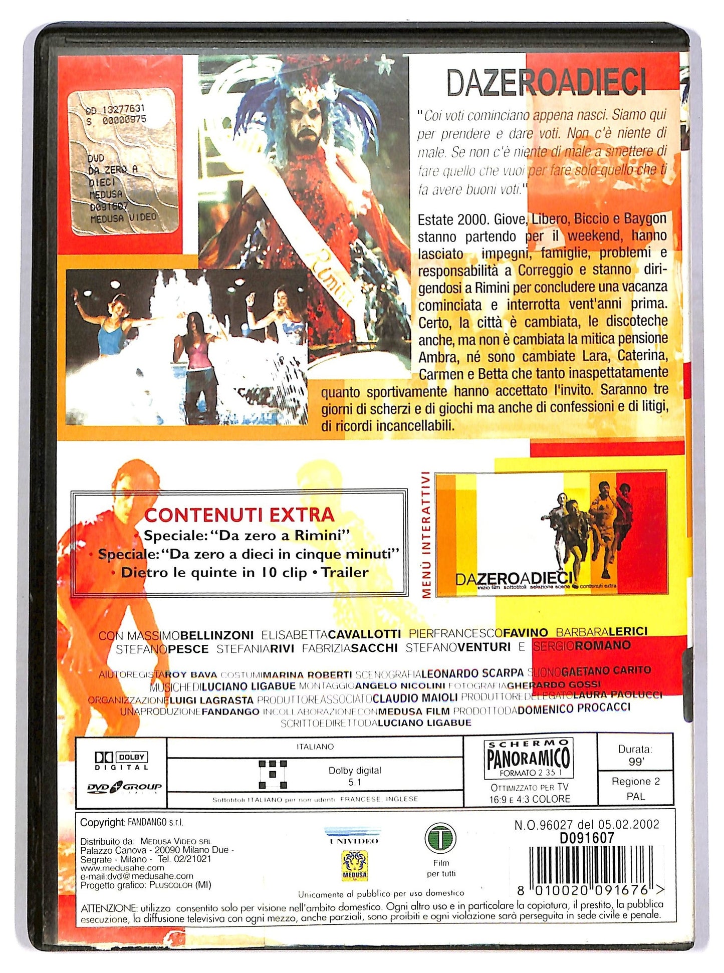 EBOND Da zero a dieci NOLEGGIO DVD DB714248