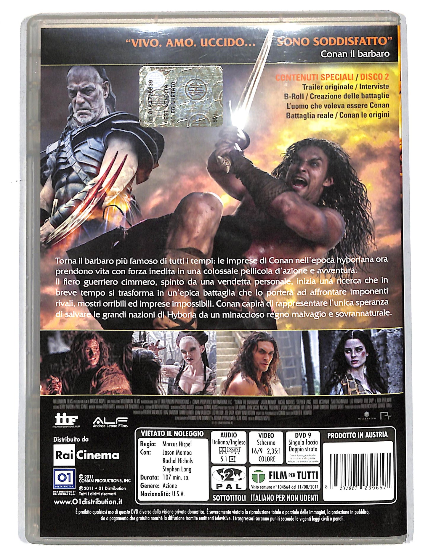 EBOND Conan The barbarian 3D DVD DB714303