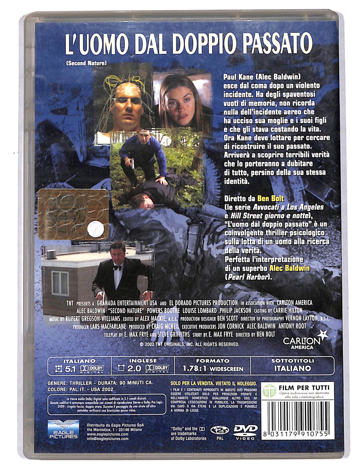 EBOND L'uomo dal doppio passato DVD DB714327