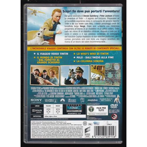 EBOND Ebon Le Avventure Di Tintin Il Segreto Dell'unicorno DVD DB714611