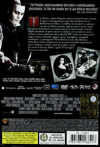 EBOND Sweeney Todd - Il diabolico barbiere di Fleet Street NOLEGGIO DVD DB714929