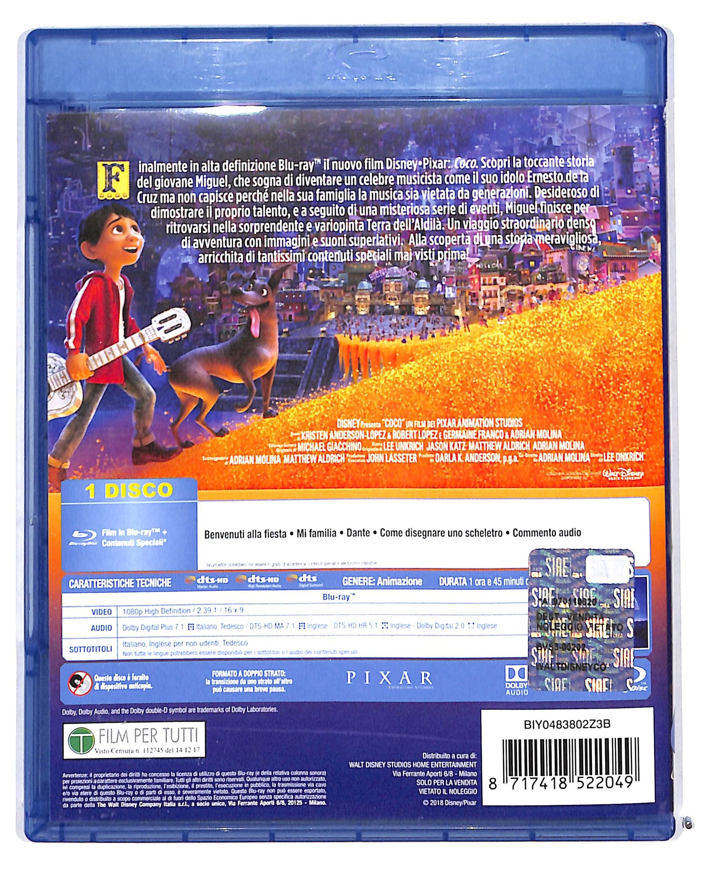 EBOND Coco BLURAY DB715108
