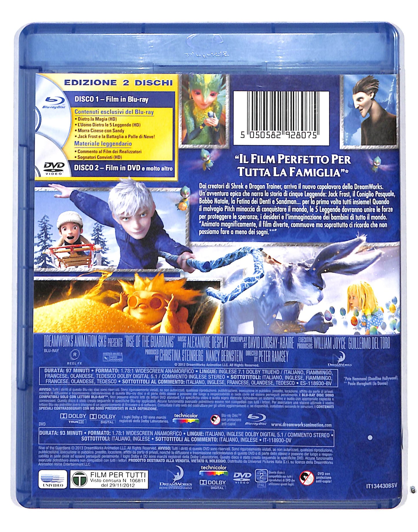 EBOND Le 5 leggende BLURAY + DVD BLURAY DB715117