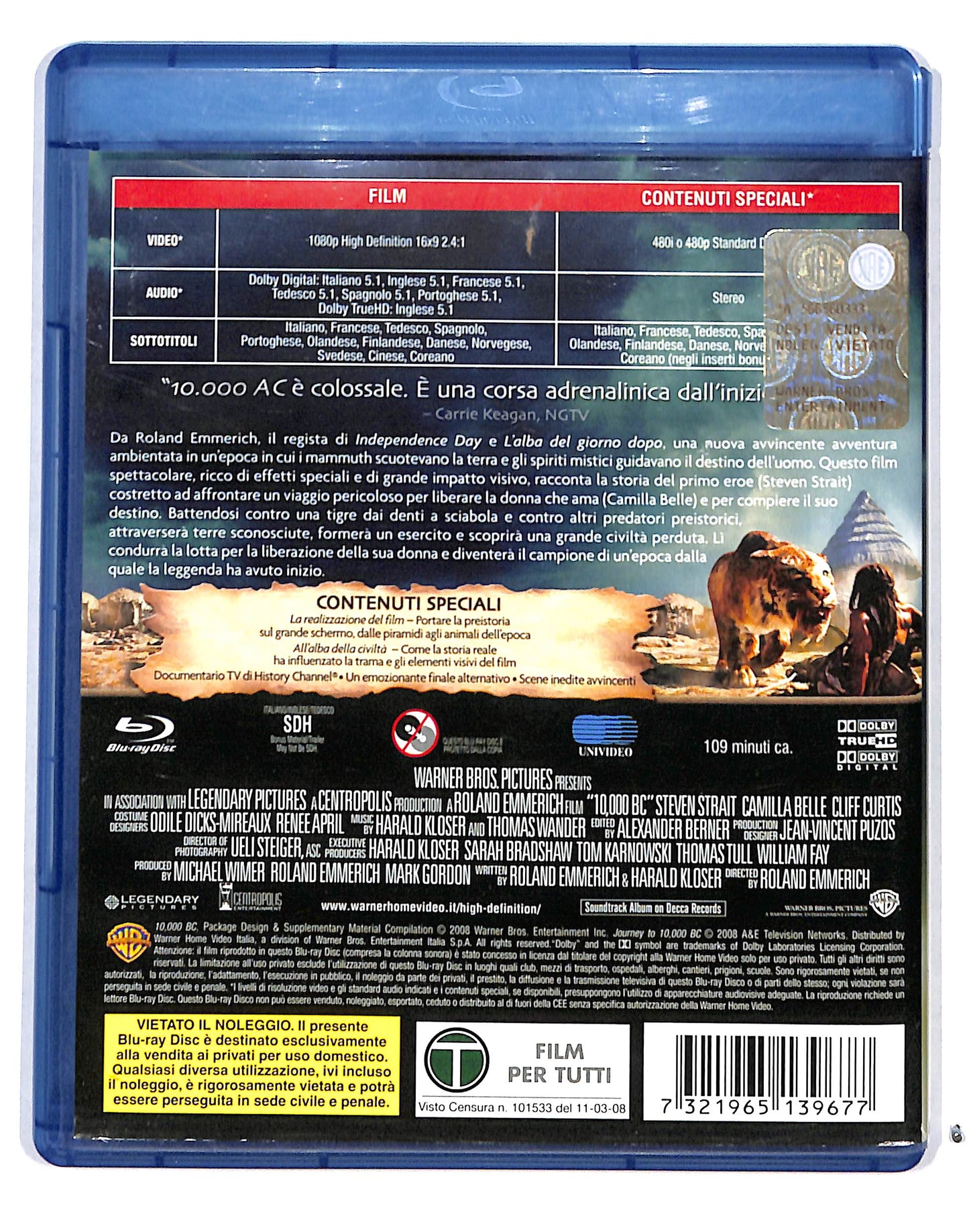 EBOND 10.000 Ac BLURAY BLURAY DB715126