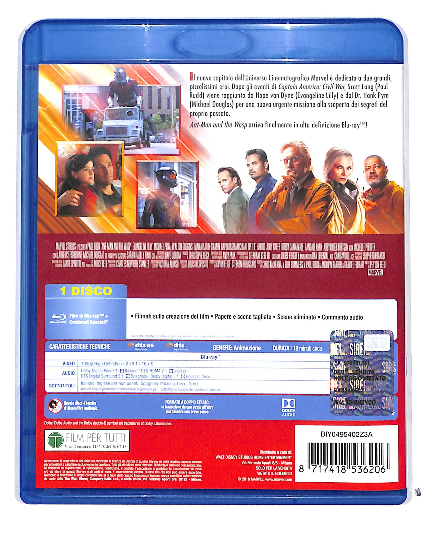 EBOND Ant-man And The Wasp BLURAY DB715141