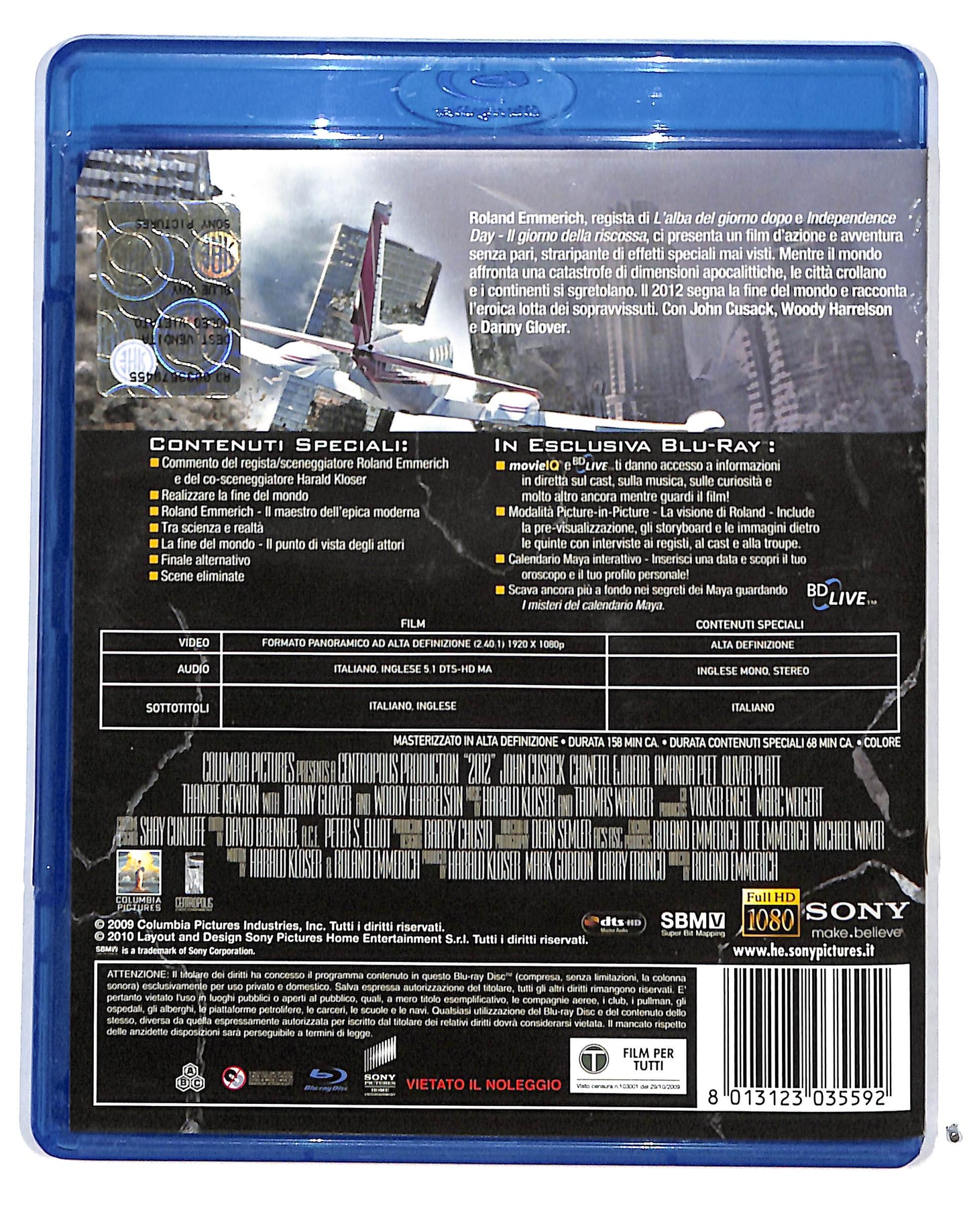 EBOND 2012 BLURAY BLURAY DB715164