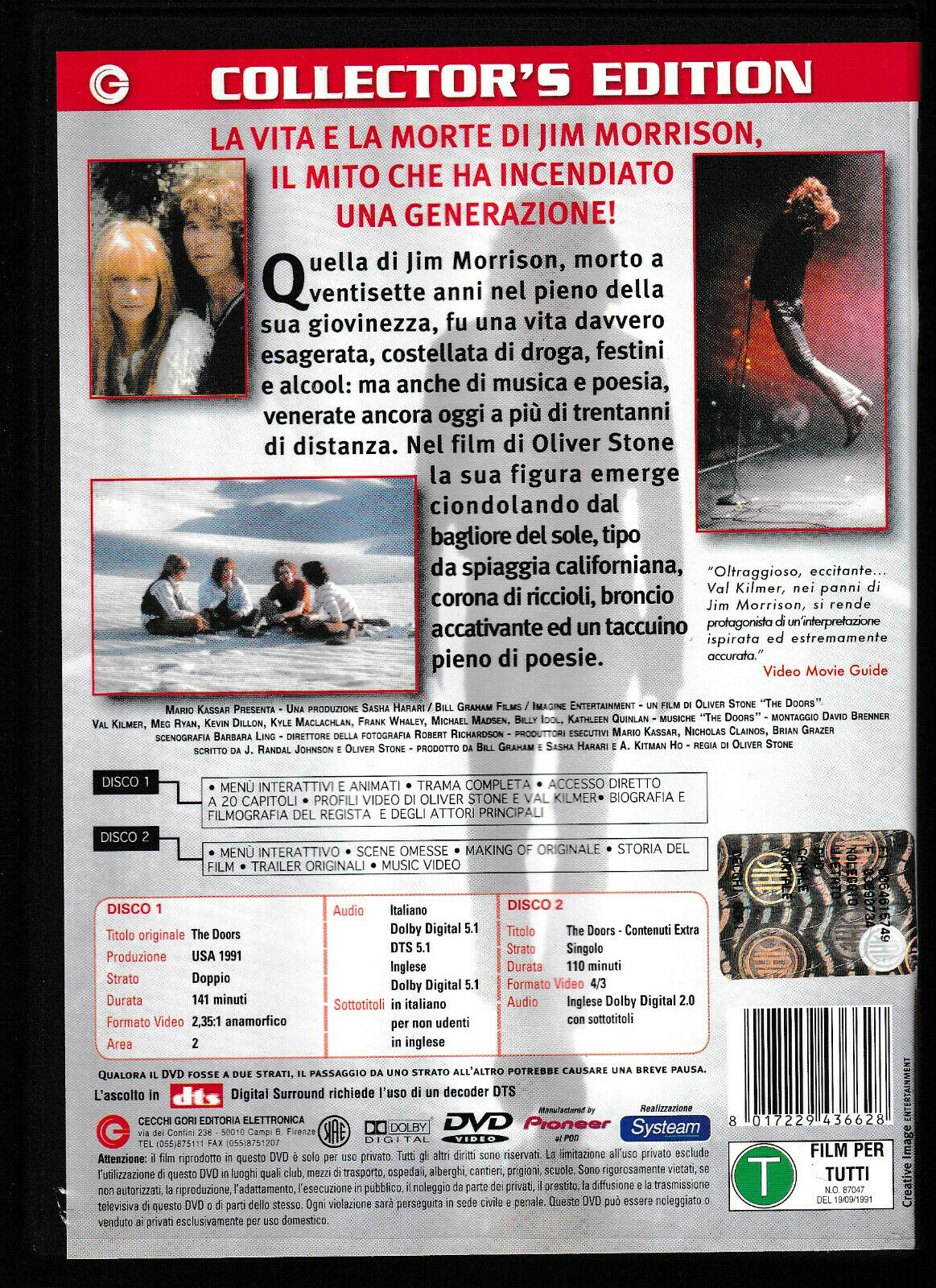 EBOND Doors-collector's Edition - ed. Speciale 2 Dischi DVD DB715222