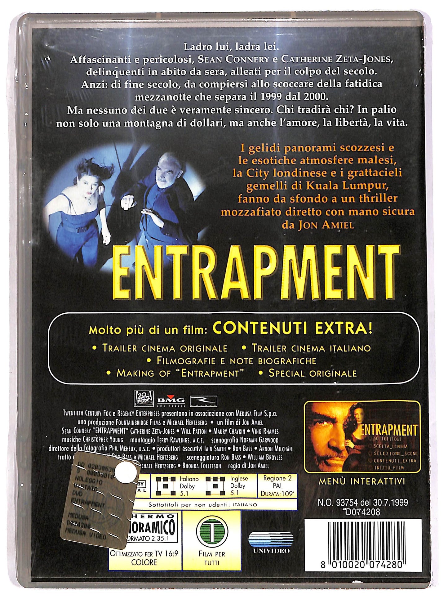 EBOND Entrapment DVD DB715226