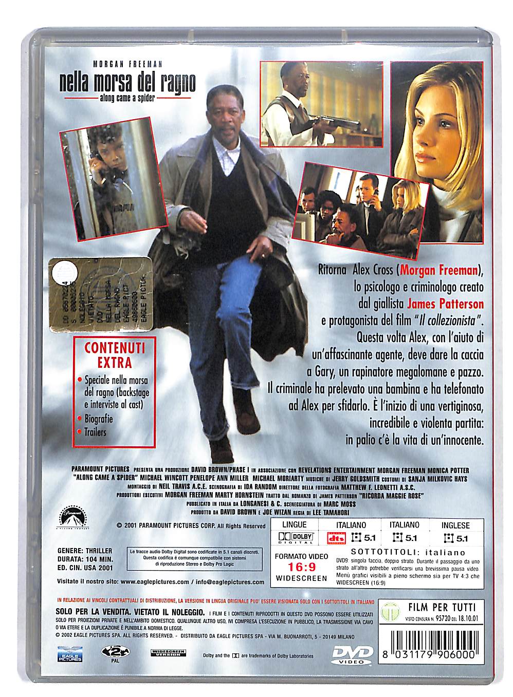 EBOND Nella Morsa del Ragno DVD DB715229