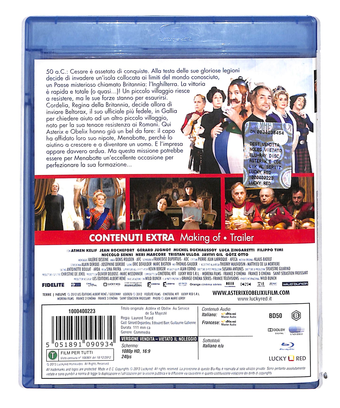 EBOND Asterix & Obelix al servizio di sua maesta BLURAY DB715403