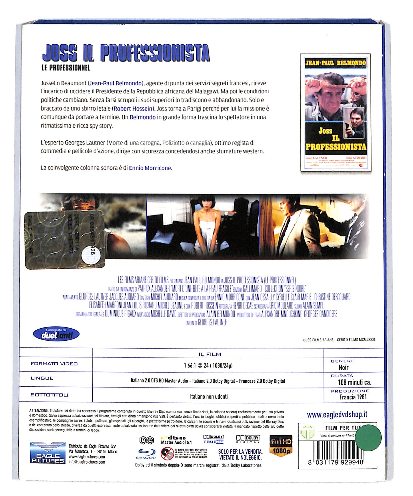 EBOND Joss Il Professionista BLURAY DB715435