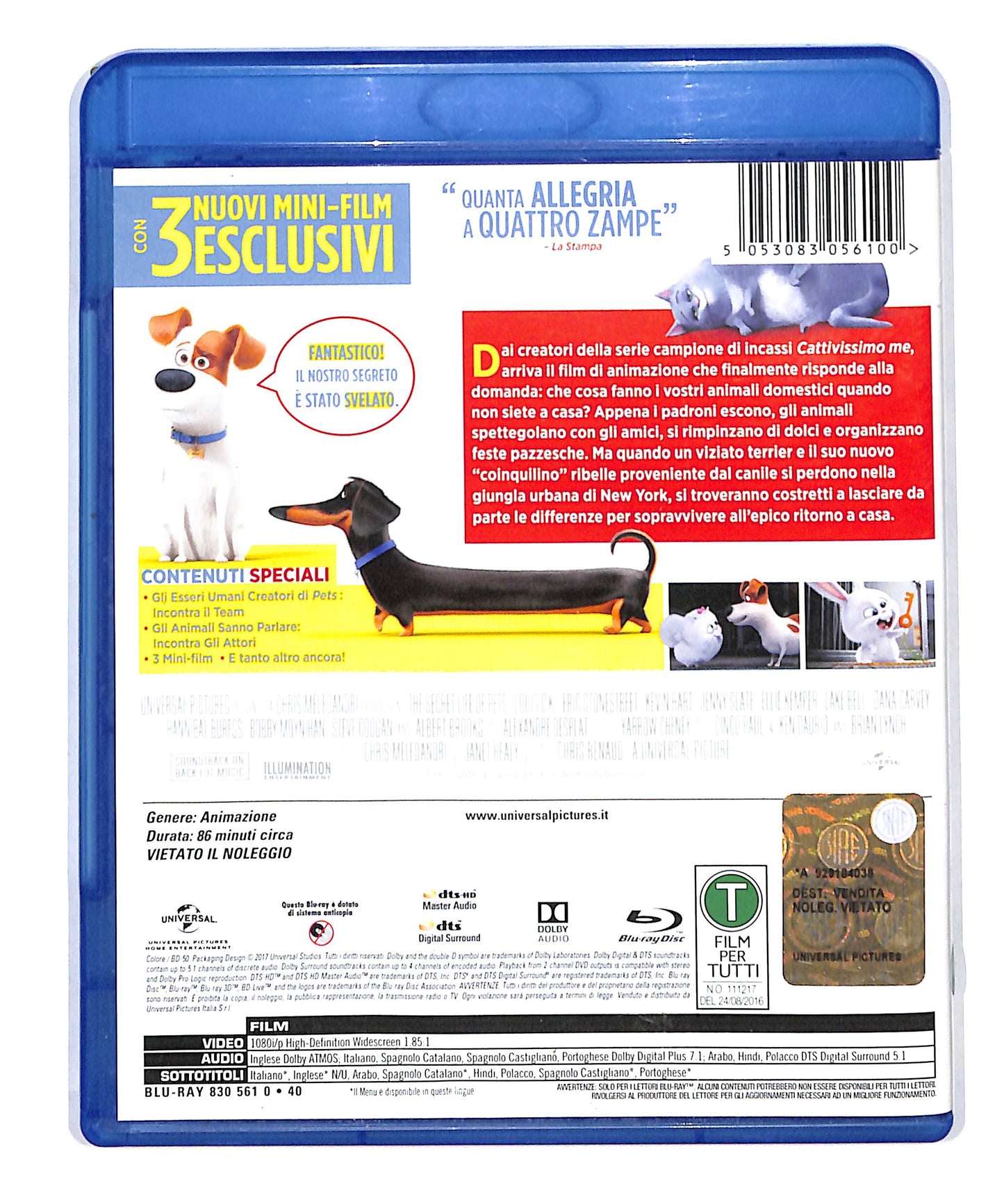 EBOND Pets: Vita Da Animali BLURAY DB715447