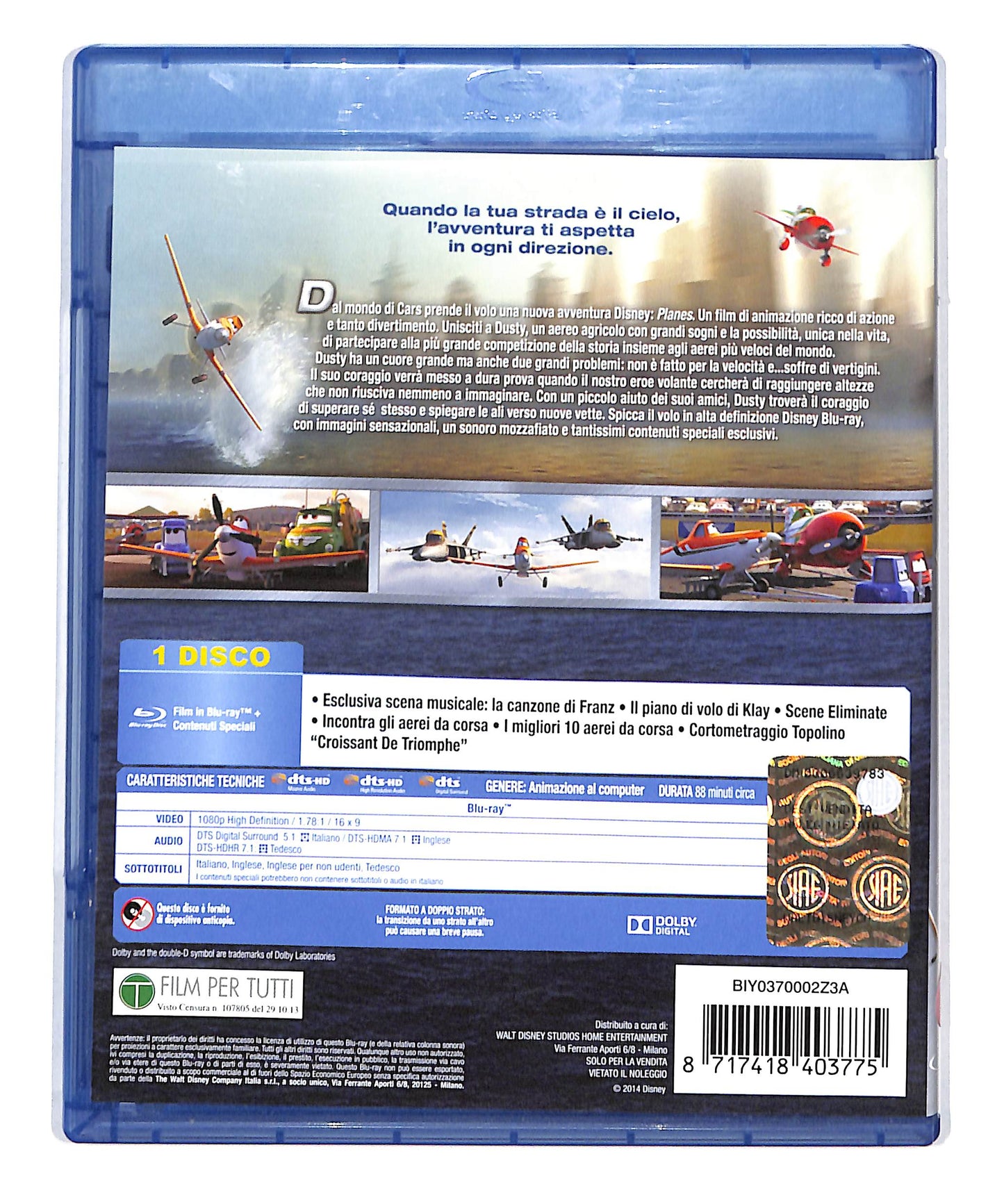 EBOND Planes BLURAY DB715448