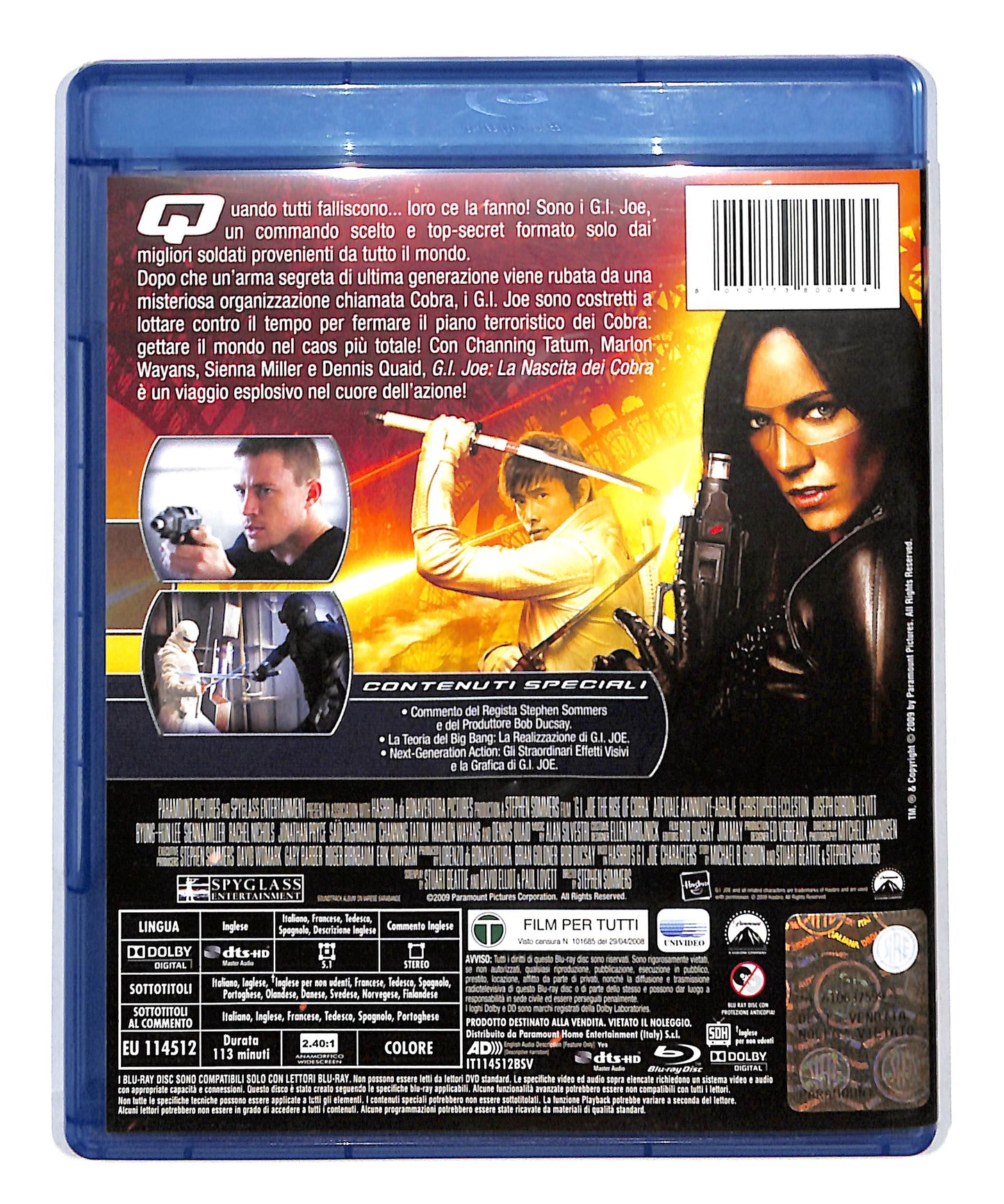 EBOND G.i. joe - la nascita dei cobra BLURAY DB715460