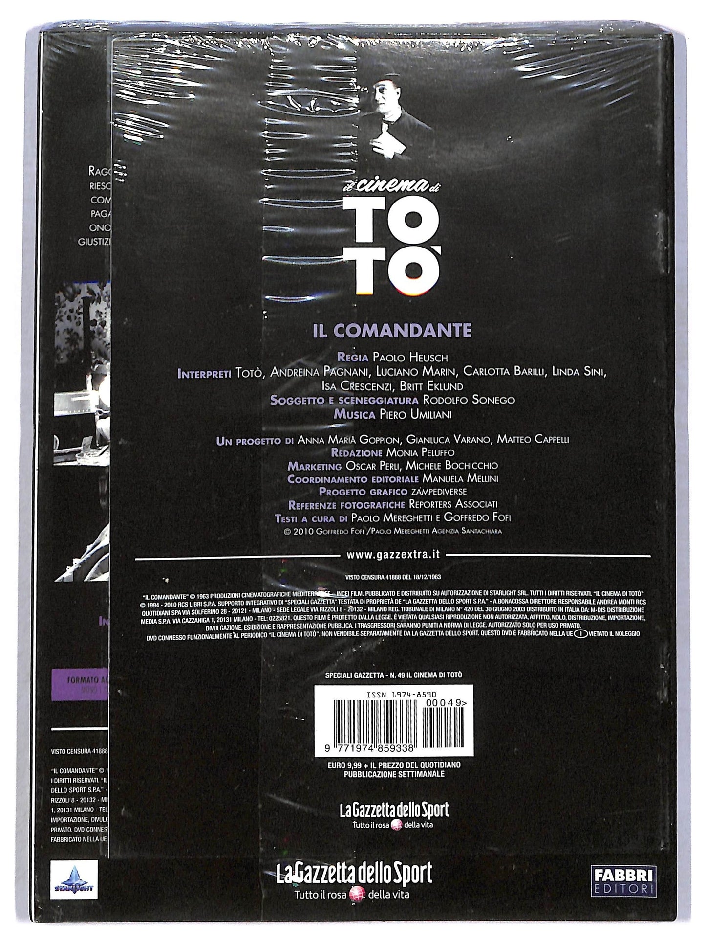 EBOND IL Comandante EDITORIALE DVD DB715802