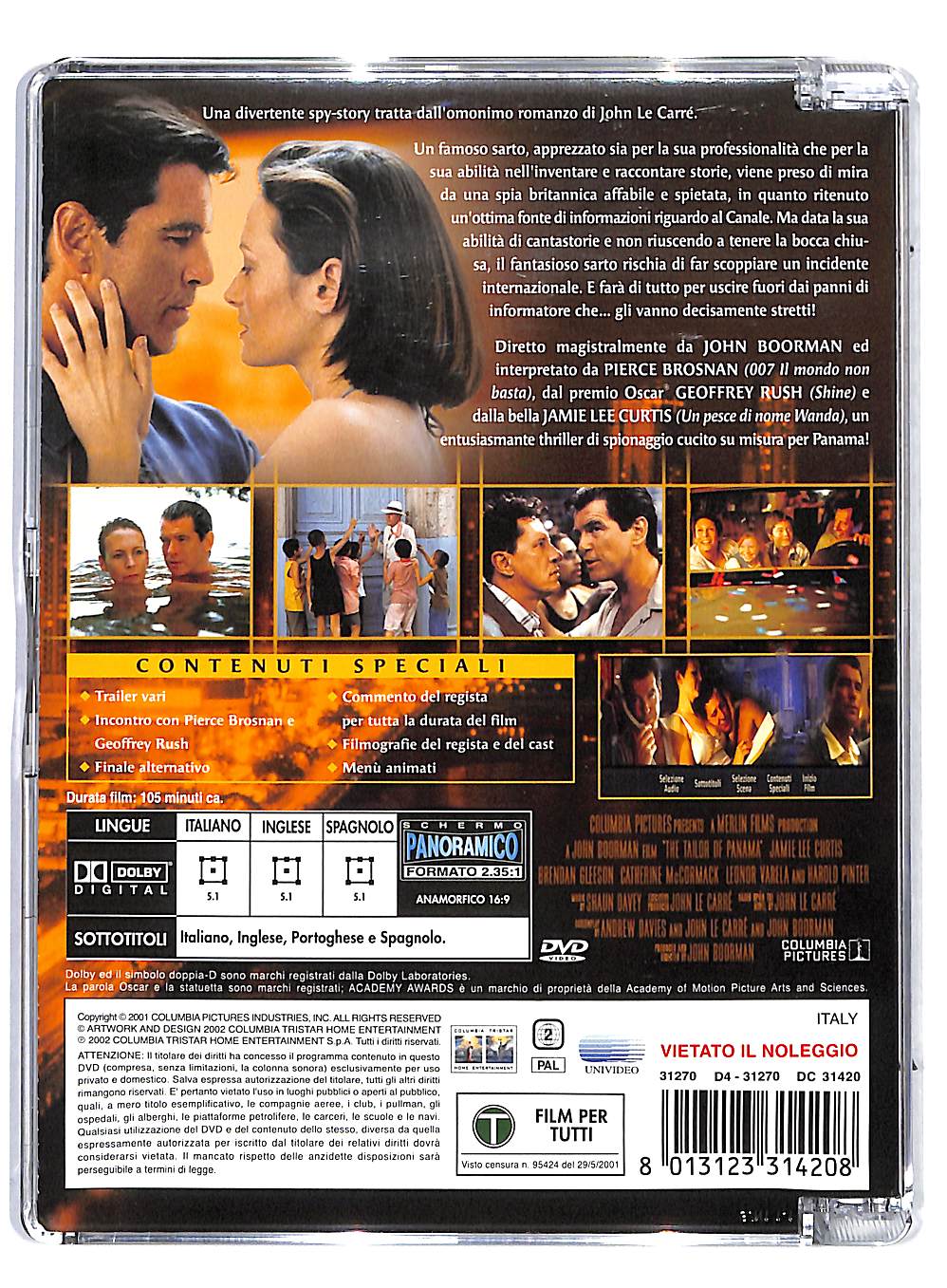 EBOND Il sarto di Panama SJB DVD DB715829