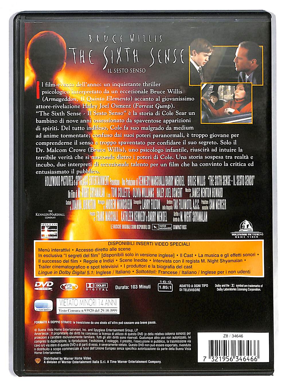 EBOND The Sixth Sense DVD DB715845