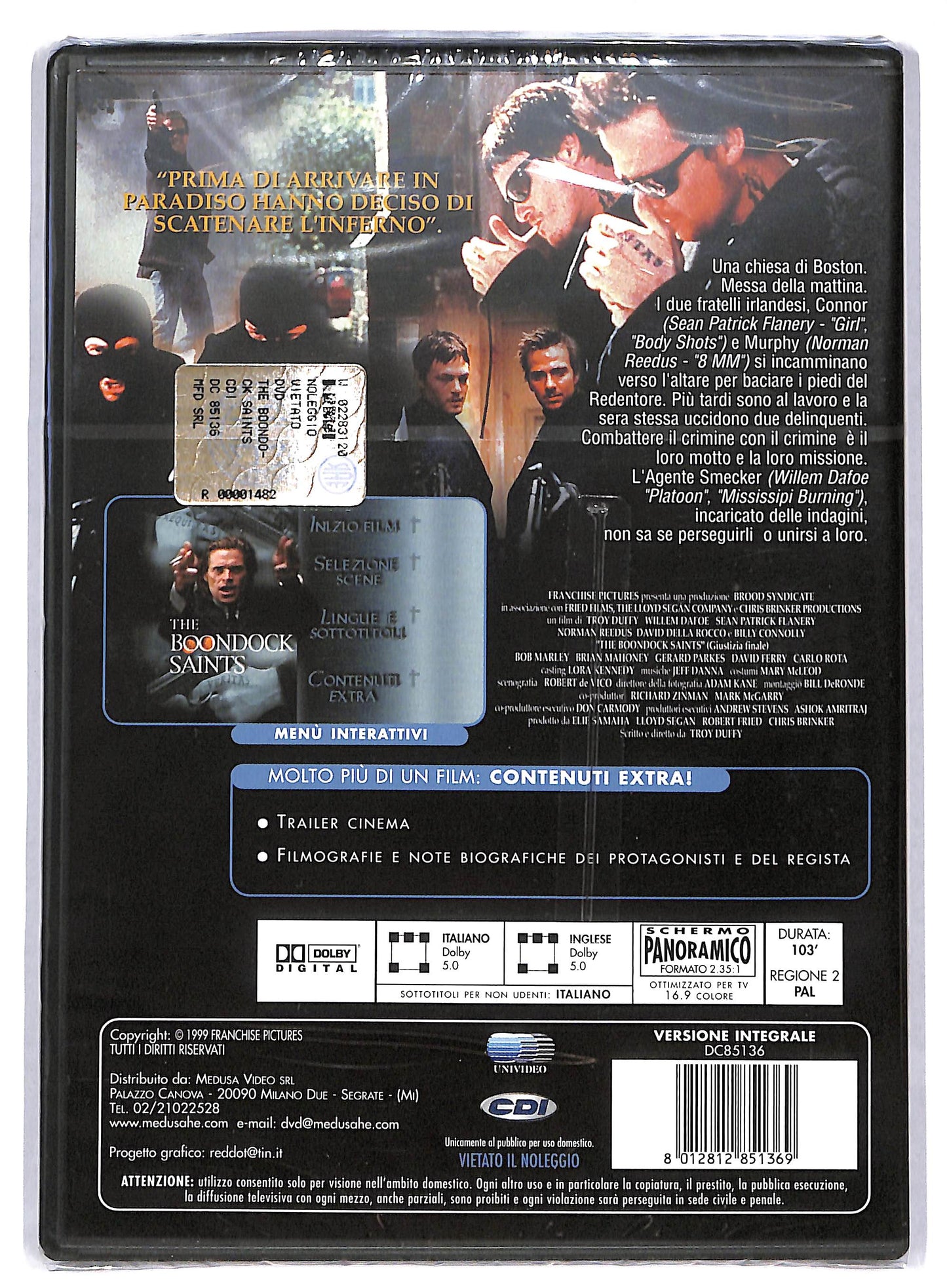 EBOND The Boondock Saints - Giustizia Finale DVD DB715863