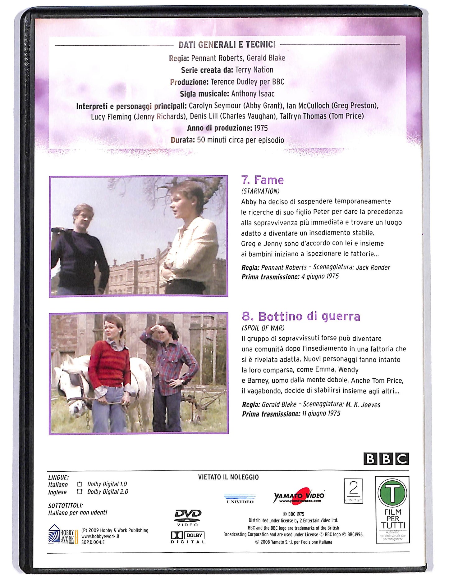 EBOND I sopravvissuti vol 4 Stagione 1 Ep.7 - 8 EDITORIALE DVD DB716117
