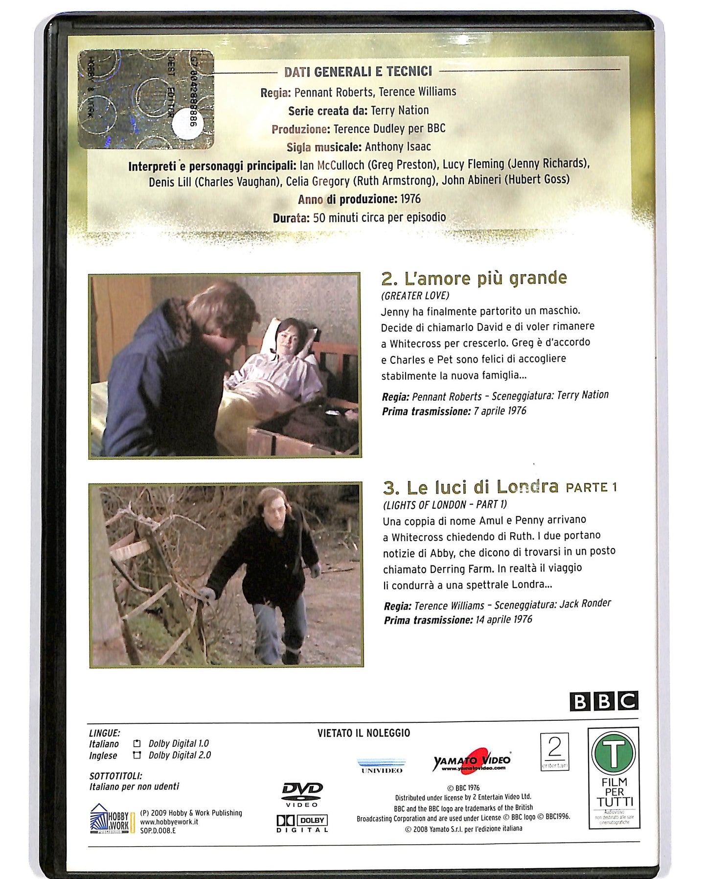 EBOND I sopravvissuti St.2 Ep. 2 - 3 EDITORIALE DVD DB716120
