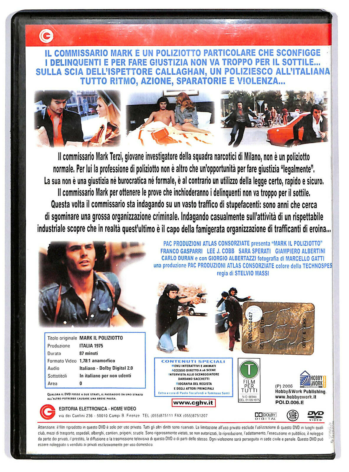 EBOND Mark Il Poliziotto Editoriale DVD DB716150