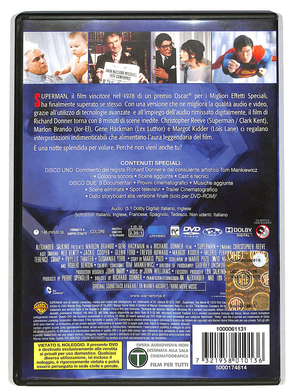 EBOND Superman - The Movie (special Edition) DVD DB716338