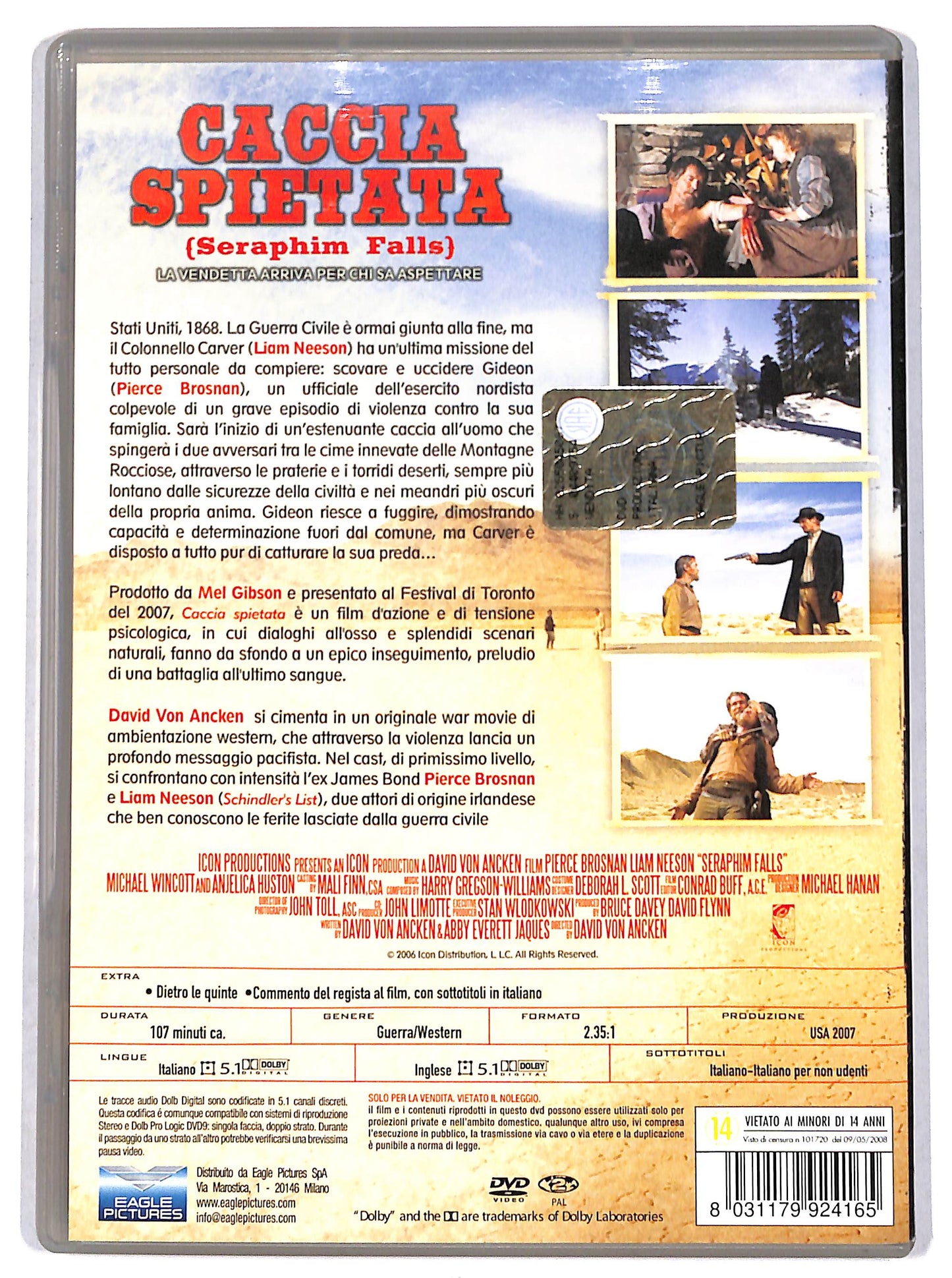 EBOND caccia spietata DVD DB716352