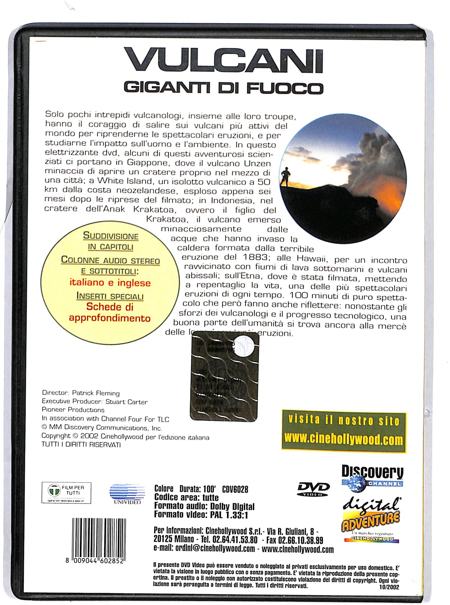 EBOND Vulcani Giganti Di Fuoco- Editoriale DVD DB716638