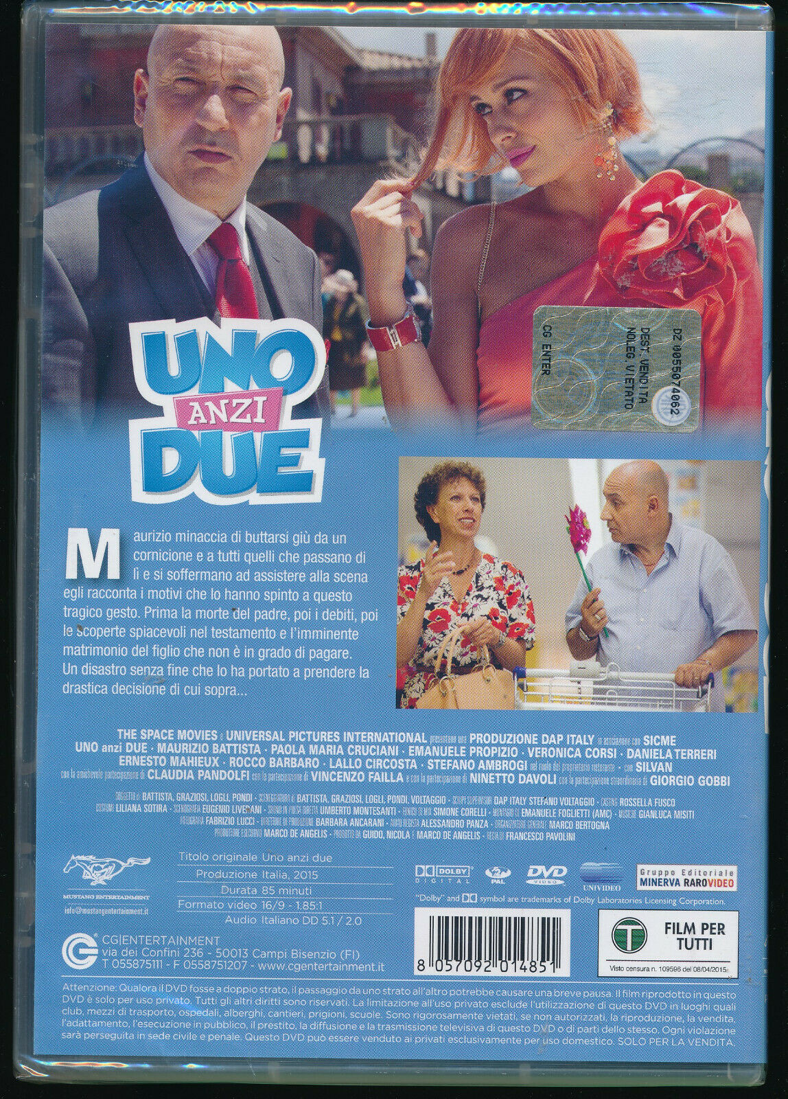 EBOND Uno Anzi Due DVD DB716923