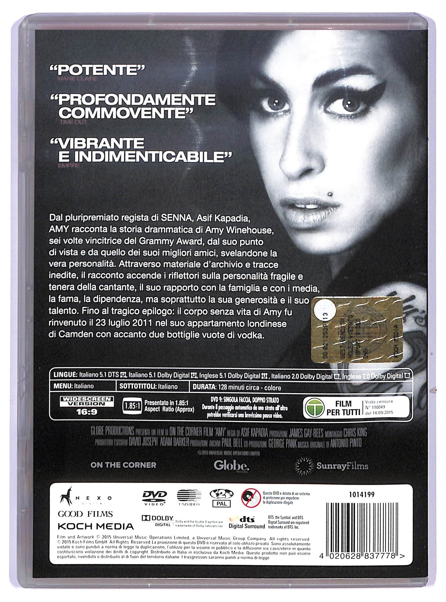 EBOND Amy the girl behind the name - Standard Edition DVD DB716935