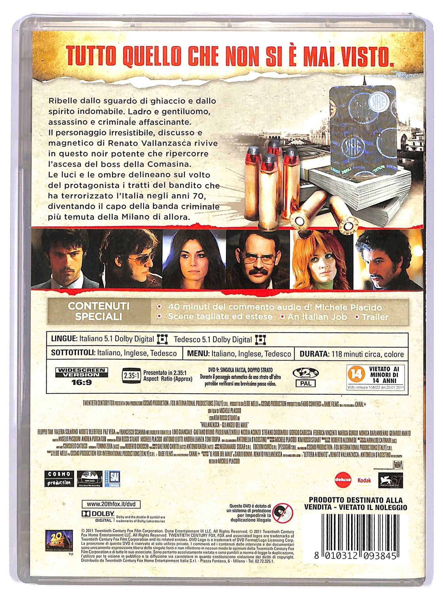 EBOND Vallanzasca - Gli Angeli Del Male DVD DB716942