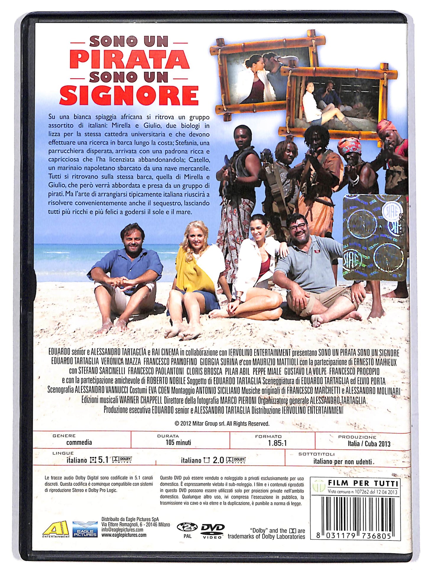 EBOND Sono un pirata, sono un signore DVD DB716958