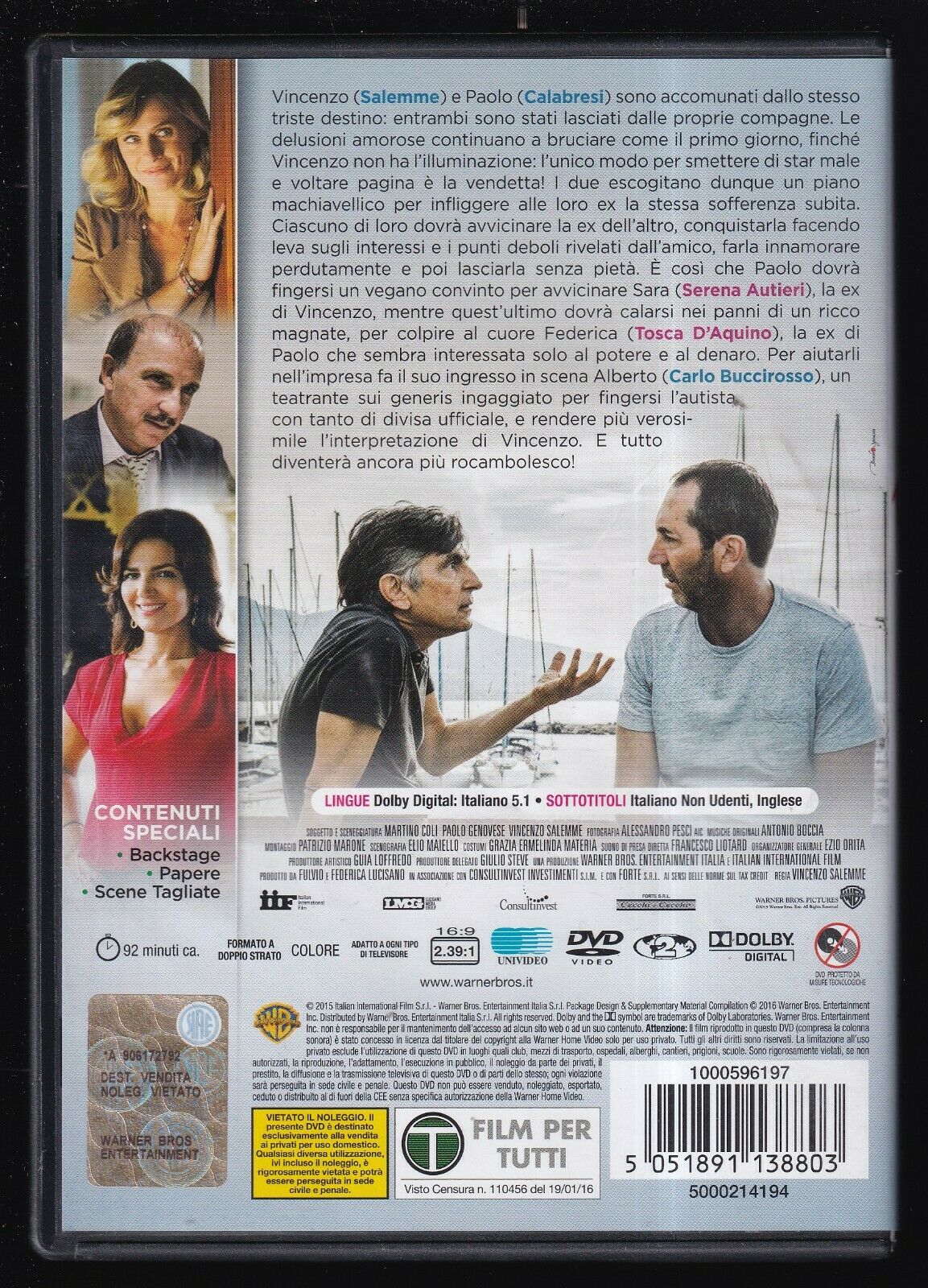 EBOND Se Mi Lasci Non Vale NOLEGGIO DVD DB716962