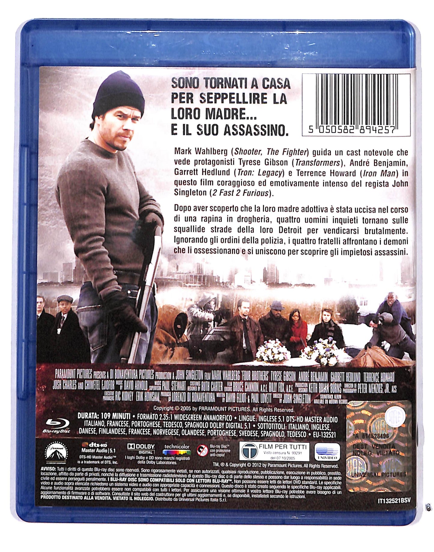 EBOND Four Brothers BLURAY BLURAY DB717302