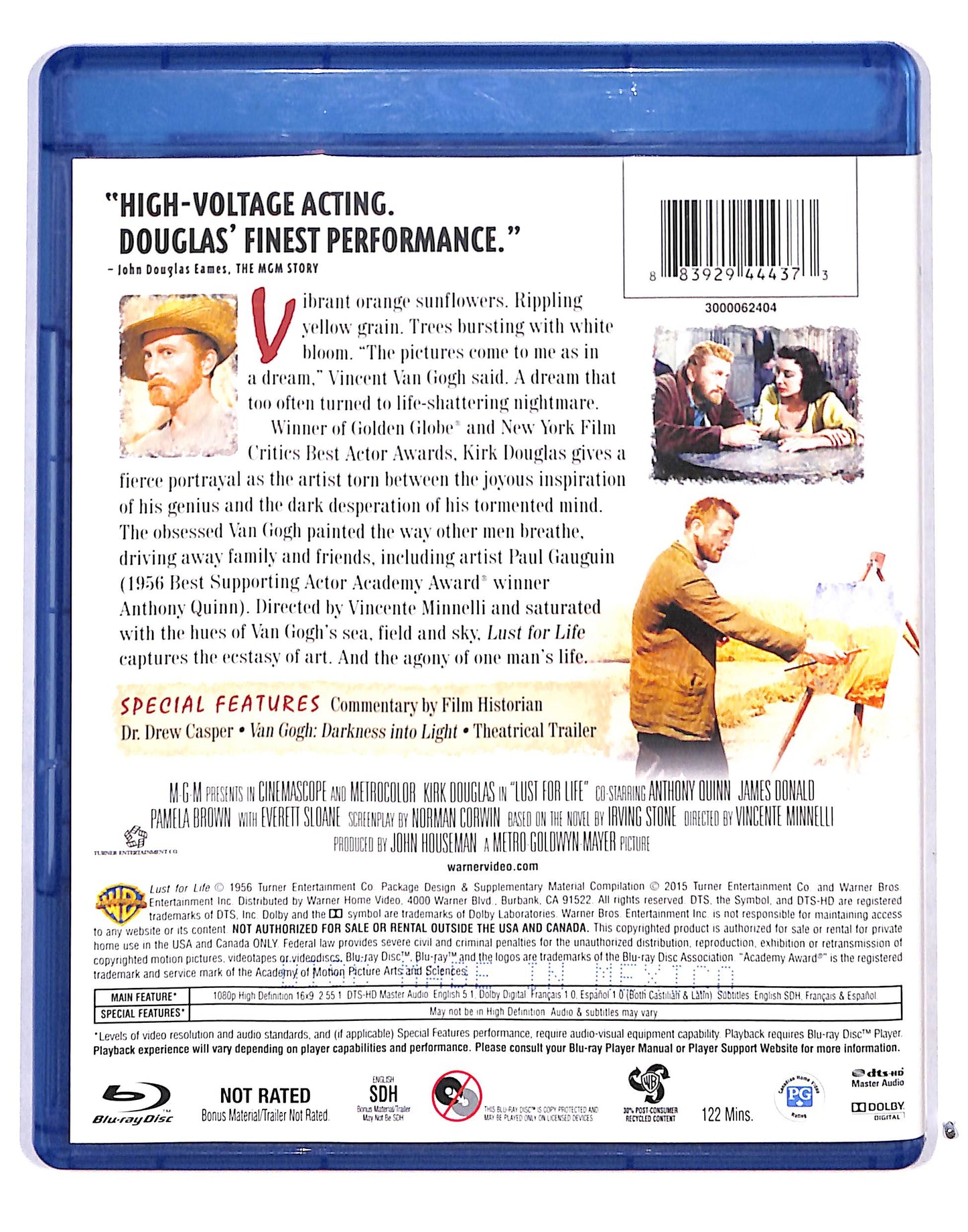 EBOND Lust for Life Edizione Regno Unito BLURAY BLURAY DB717304