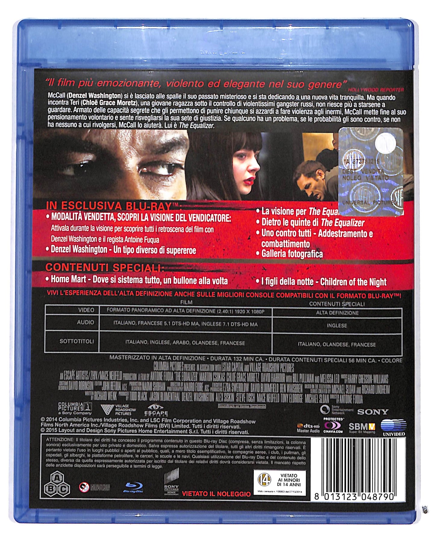EBOND The Equalizer - Il Vendicatore BLURAY DB717352