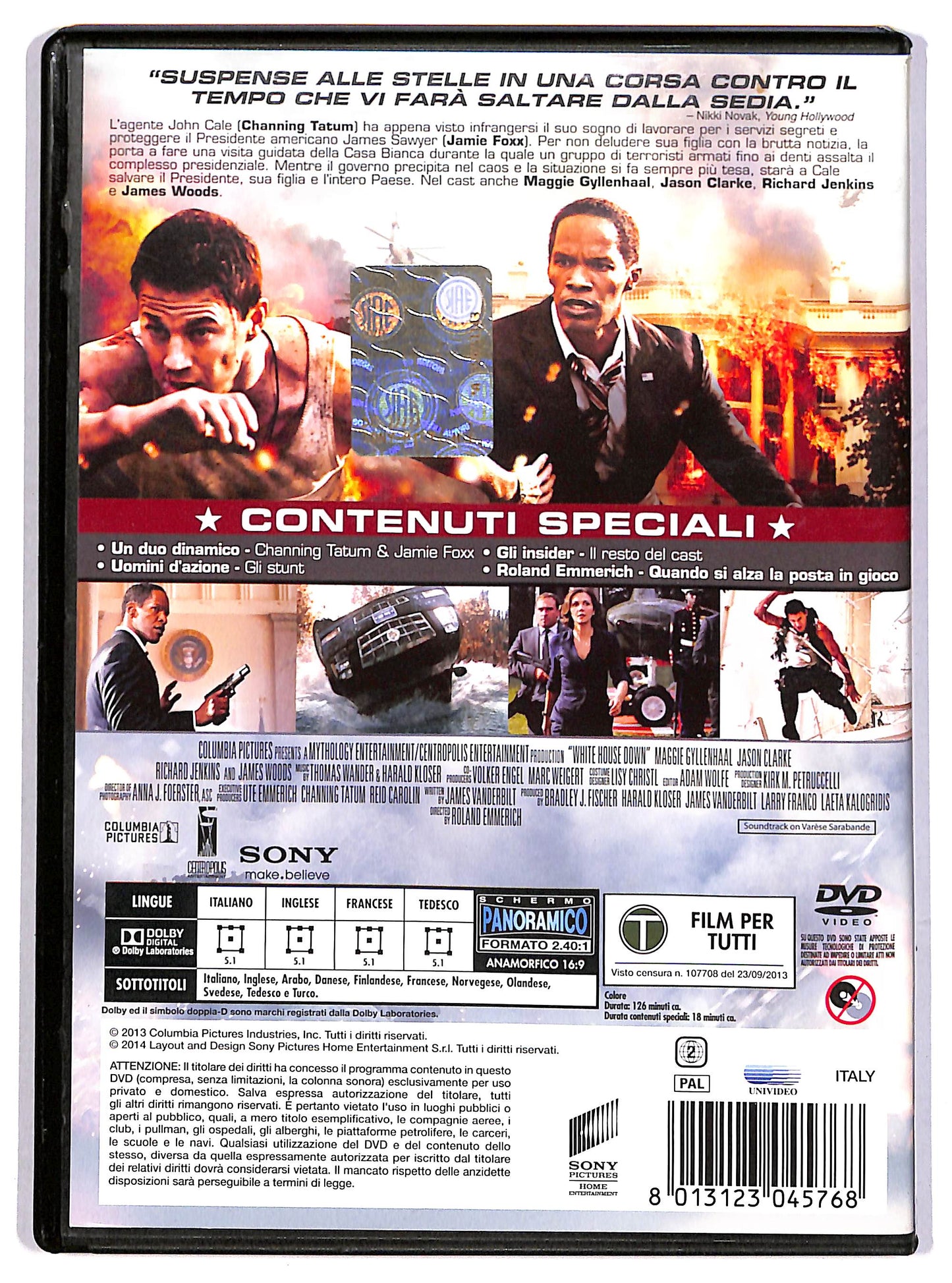 EBOND Sotto Assedio - White House Down NOLEGGIO DVD DB717407