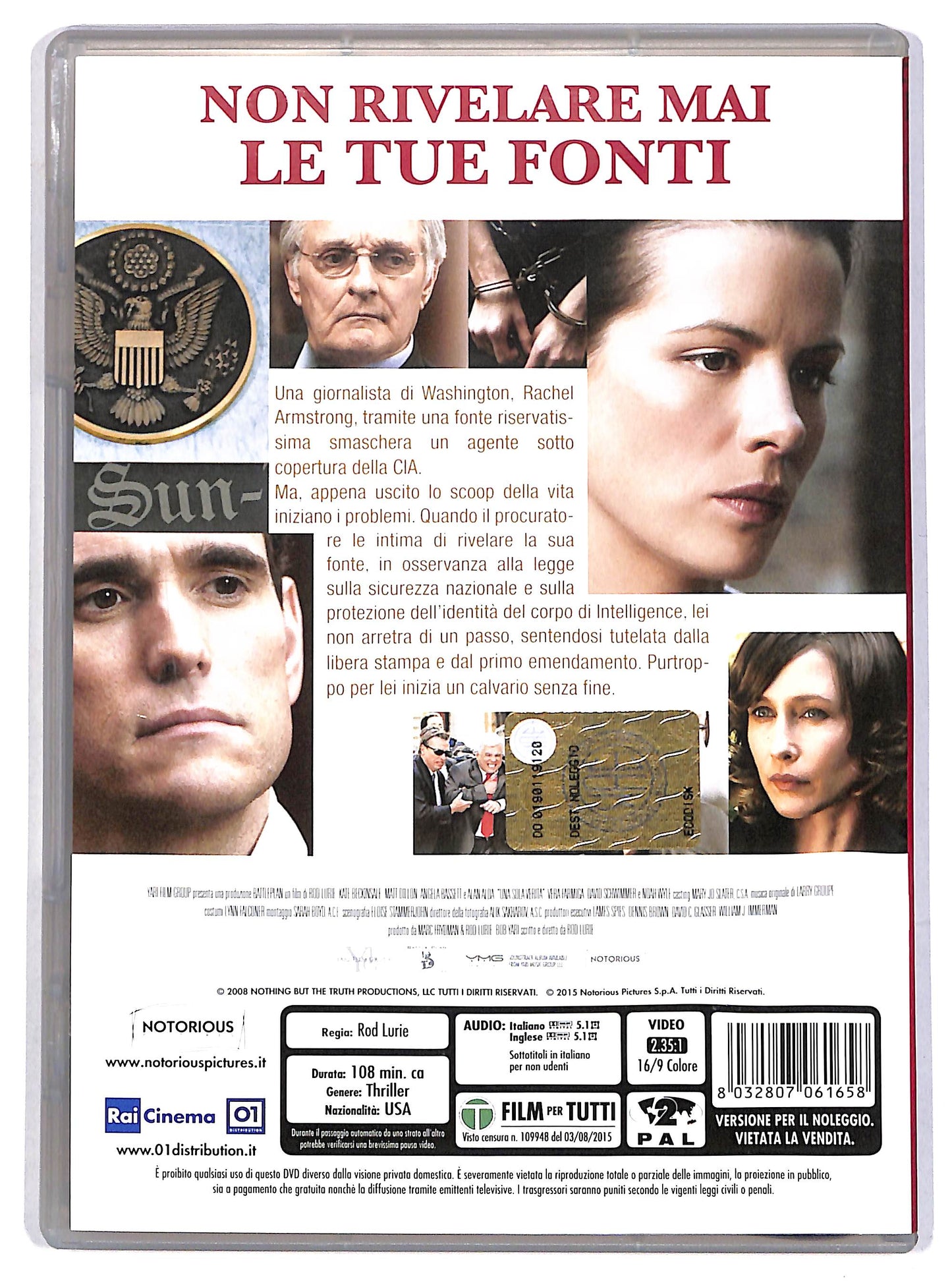 EBOND Una sola verita Noleggio DVD DB717424