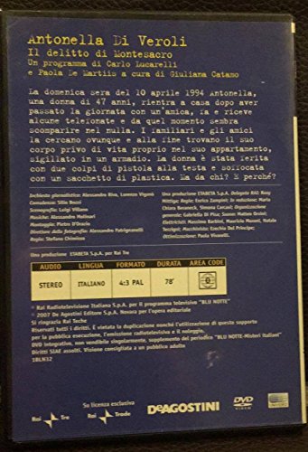 EBOND Blu notte - misteri italiani - Antonella Di Veroli DVD DB717449