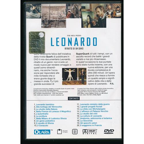EBOND Quark - Piero Angea Presenta - Leonardo Ritratto Di Un Genio DVD DB717454