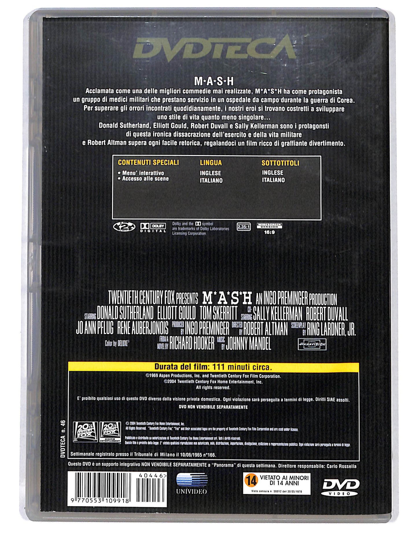 EBOND M A S H EDITORIALE DVD DB717641