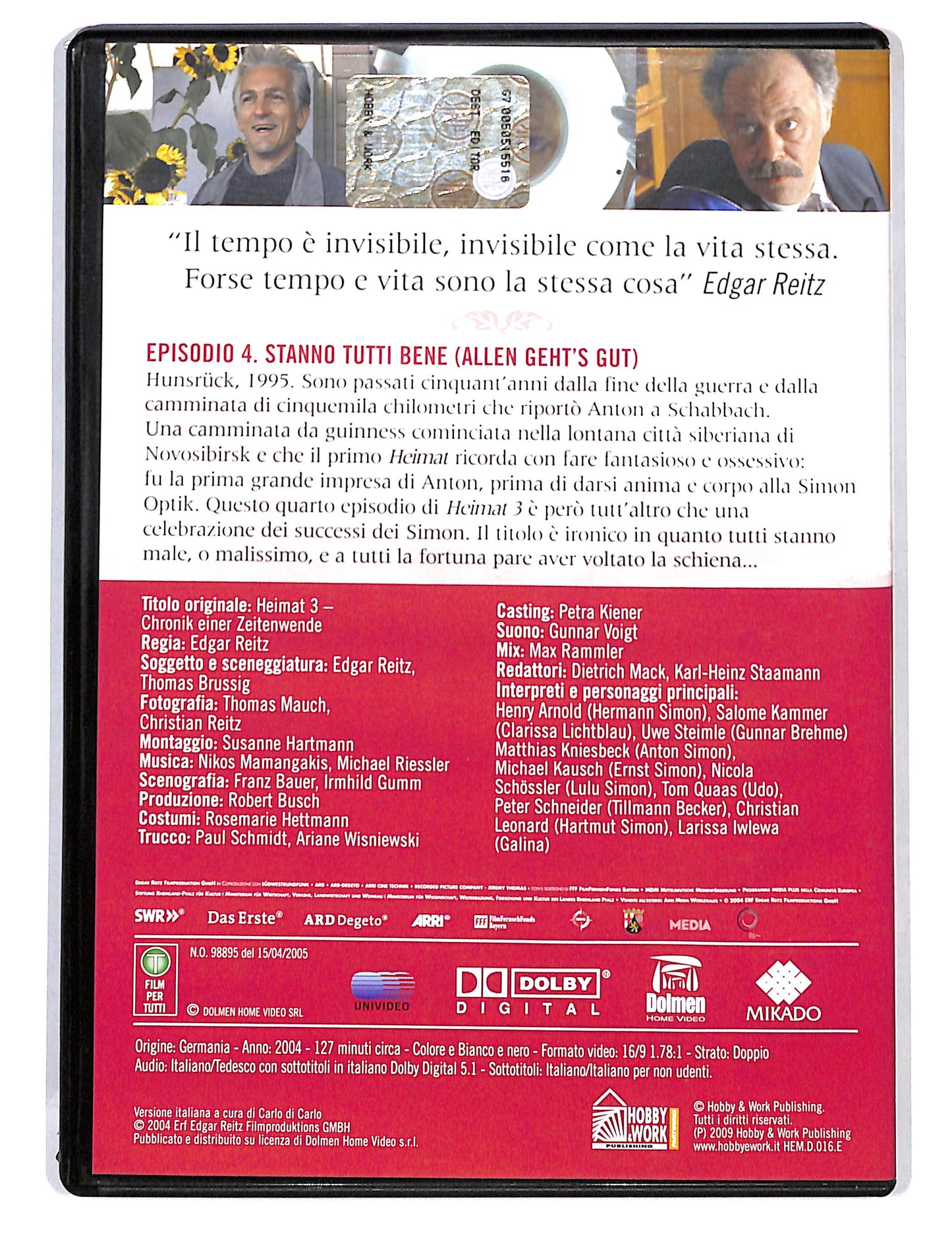 EBOND Heimat 3 episodio 4 EDITORIALE DVD DB717650