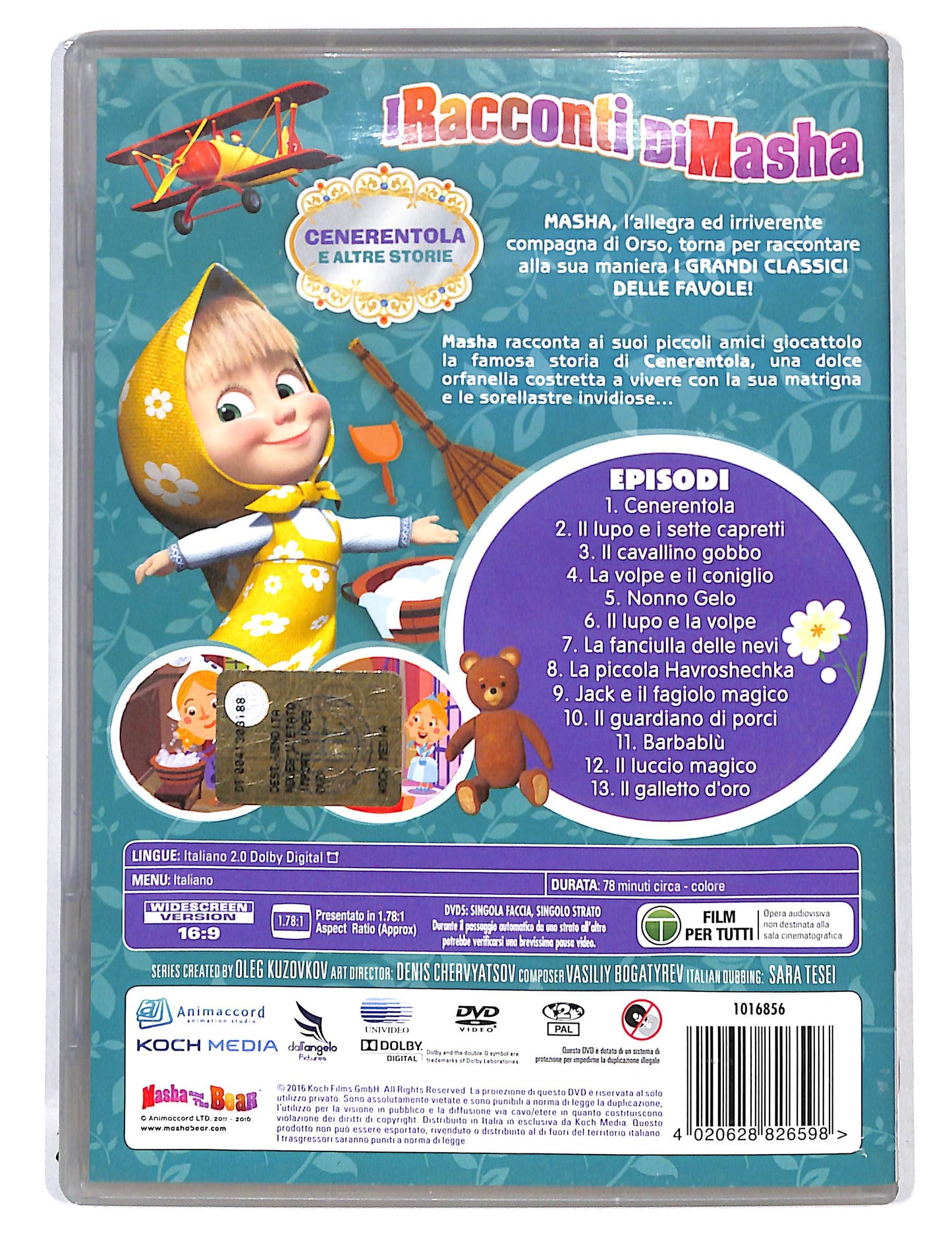 EBOND I Racconti di Masha DVD DB717654
