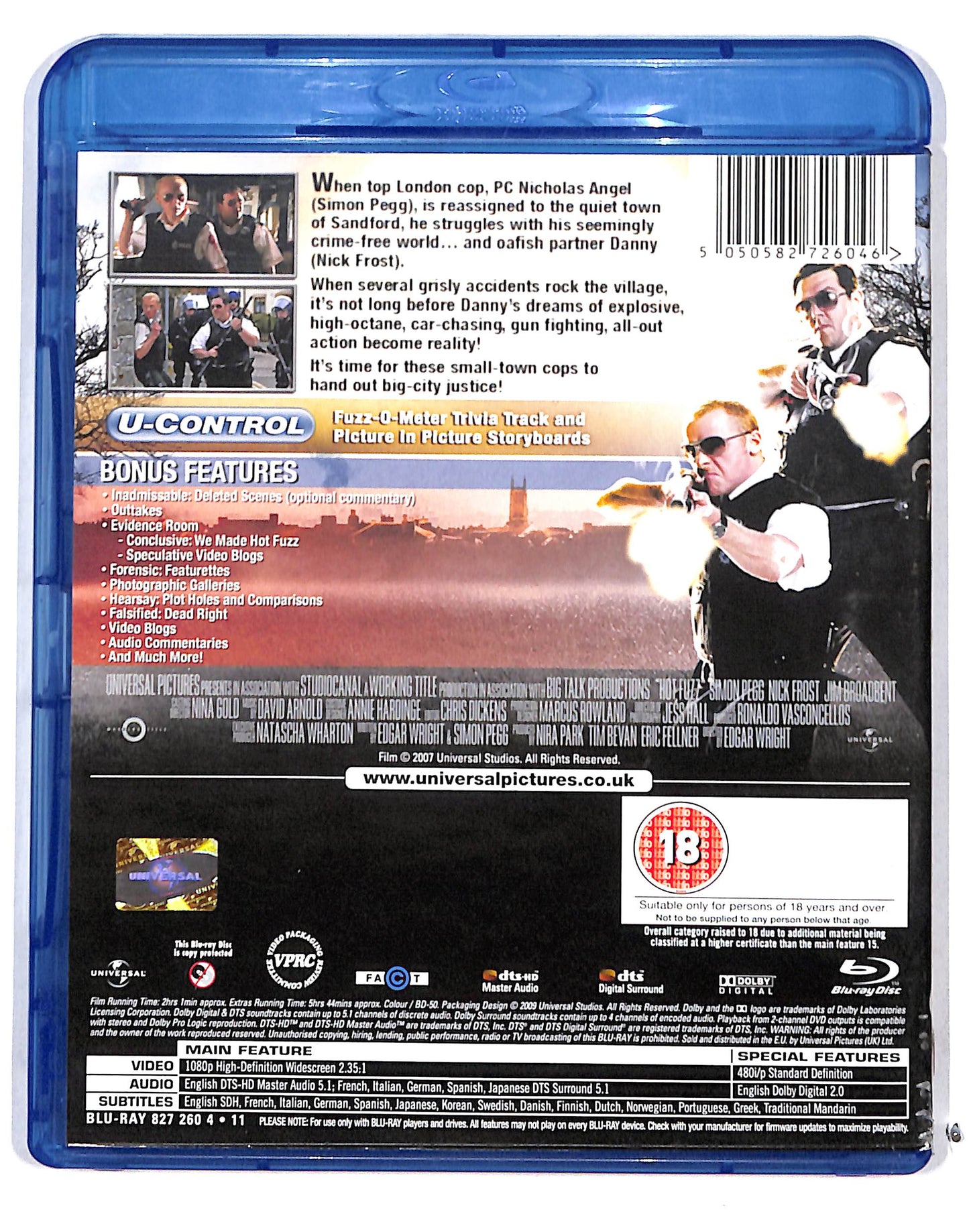 EBOND Hot Fuzz Edizione: Regno Unito BLURAY DB718838