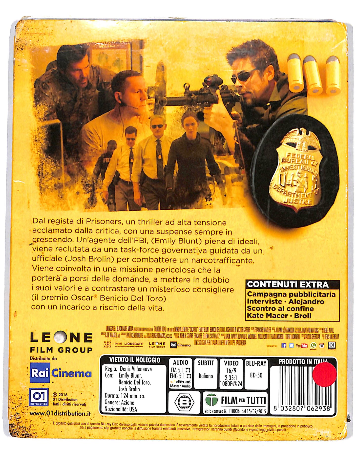 EBOND Sicario BLURAY BLURAY DB718840